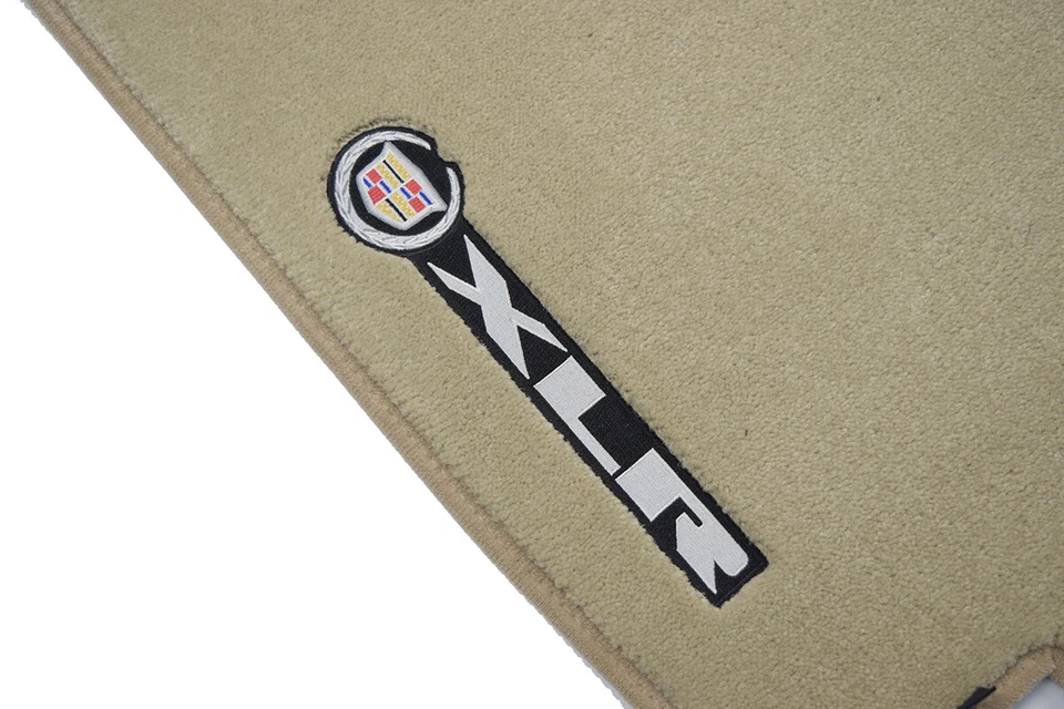 Alfombrillas Cadillac XLR 2004-2007 luces laterales neutras logotipos premium 32 oz en stock Foto 2 de 4