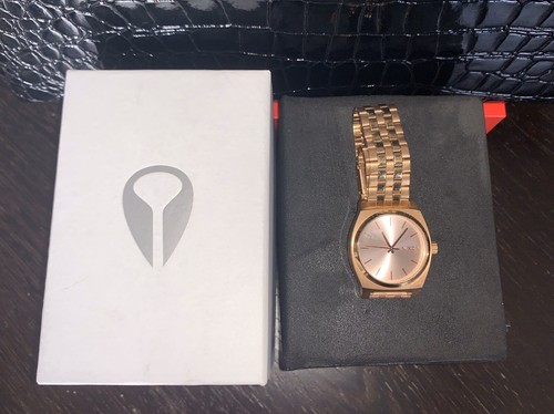 Orologio Donna NIXON TIME TELLER 37 mm Color Oro Rosa NUOVO!!!! | eBay