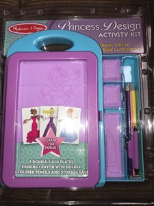melissa and doug princess design activity kit