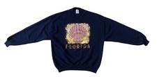 Vintage 90s Sweatshirt Florida Destination Seashell Made In USA XL