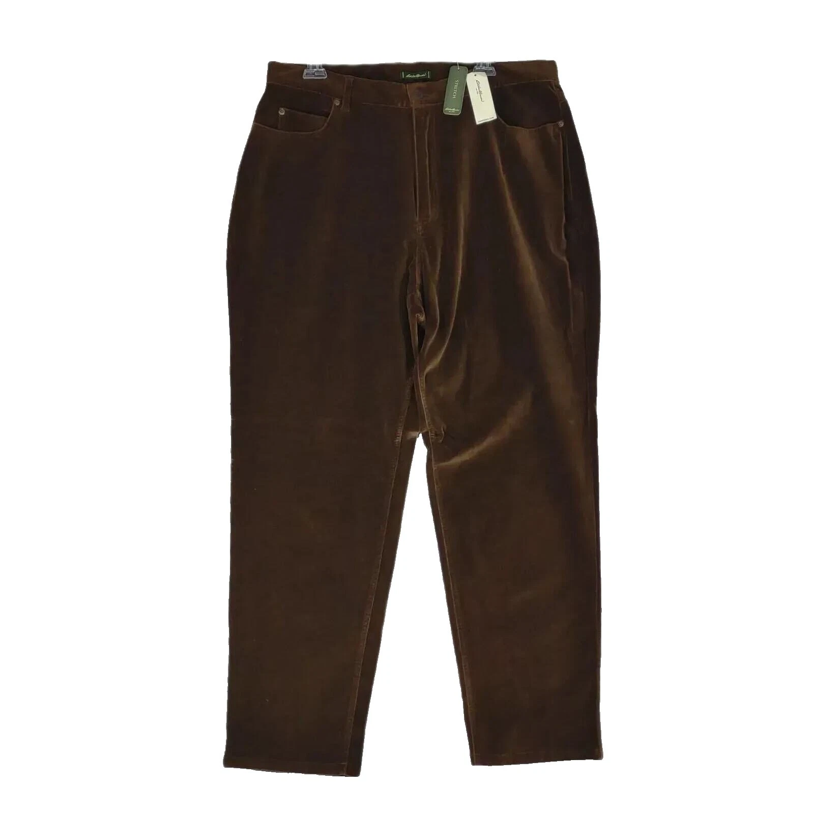 Pantalones Marrón Algodón Eddie Bauer para Mujeres