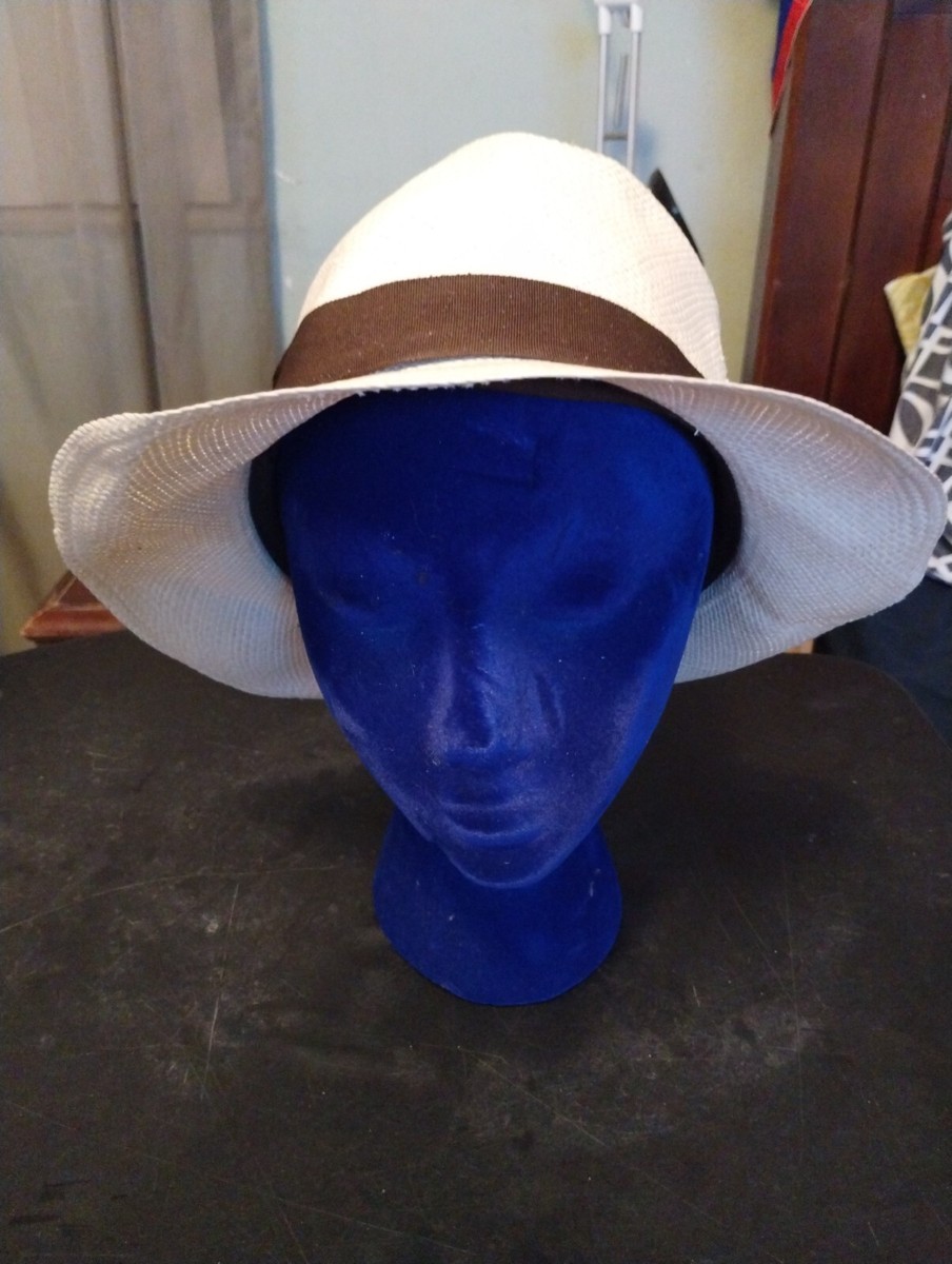 K Dorfzaun Genuine Panama Hat Hand Woven Size Large 100  display picture 3