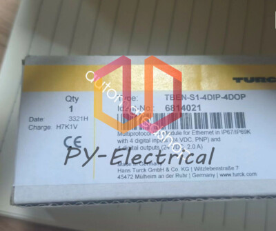 New in box TURCK TBEN-S1-4DIP-4DOP Module (1PCS)