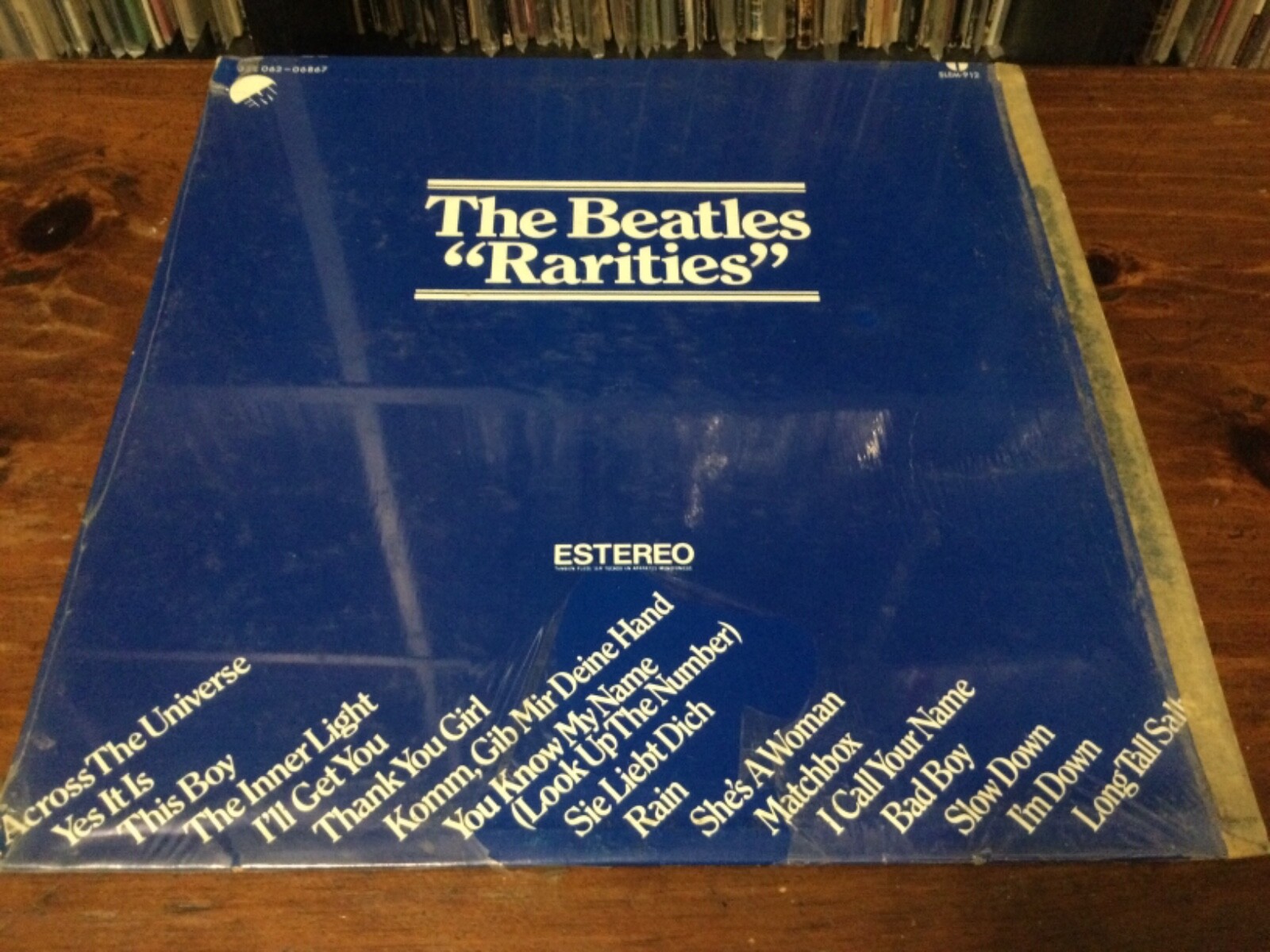 THE BEATLES RARITES RARE  MEXICAN VINYL-RECORD! SPANISH TRUCKING LIST