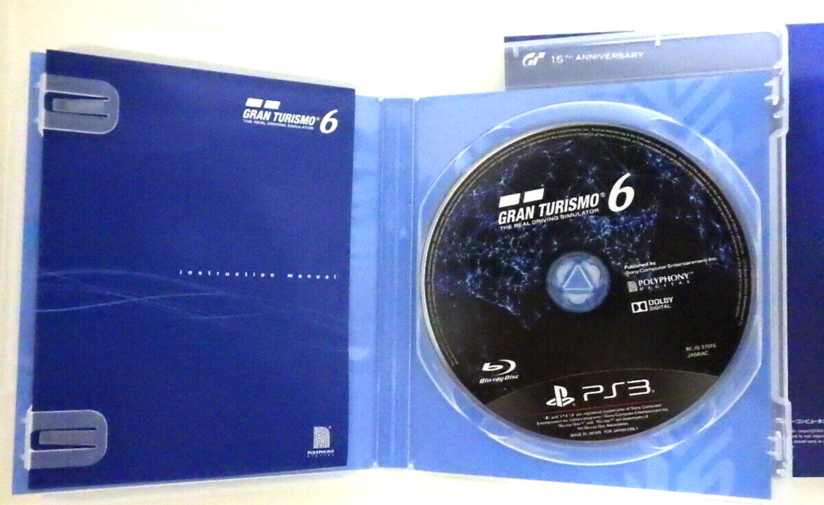 PS3 Gran Turismo 6 First Limited Edition-15th Anniversary PS3 Gran Turismo 6 First Limited Edition-15th Anniversary