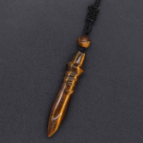 Collar Cetro Faraón Cristal Natural Cuarzo Amatista Piedra Fluorita - Imagen 20 de 22