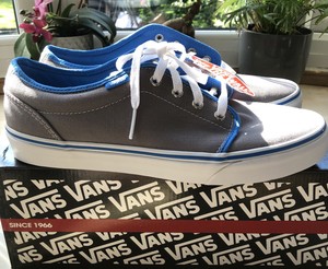 blue vulcanized vans