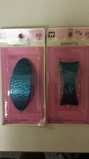 Vintage Barrettes Heavy-duty Unique old hard to find retro / collectable Items
