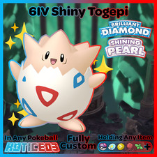 ✨ Shiny TOGEPI 6IV ✨ Pokemon Brilliant Diamond and Shining Pearl 🚀 +MasterBall