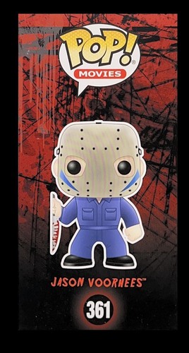 ARI LEHMAN AKA JASON VOORHEES FRIDAY THE 13TH HAND SIGNED FUNKO POP #361 JSA COA - Picture 3 of 5
