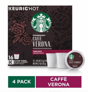 starbucks caffe verona coffee pods