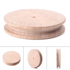 Burnisher Leather Craft Edge Round Shape Wood Slicker New Leathercraft Tool 1PC