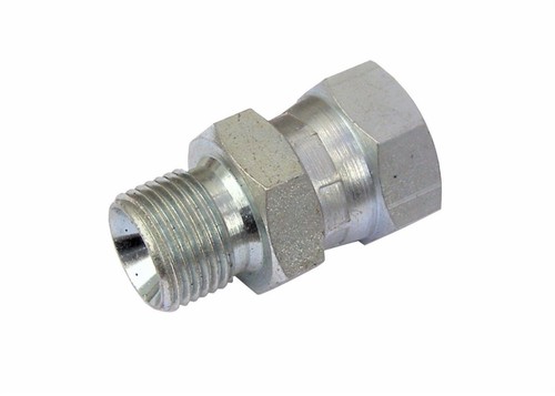Pressure Washer & Hydraulic F To M Plated Steel Coupling Size 3/8" x 1/4" - 第 1/2 張圖片