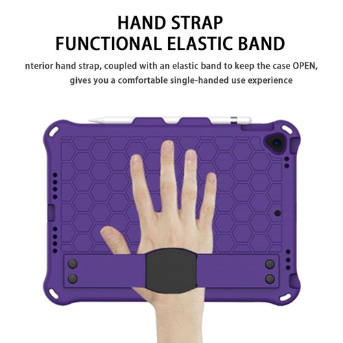 Rubber Stand Case Cover With Strap For iPad Mini Air Pro 1 2 3 4 5/6/7/8/9th Gen - Picture 65 of 84