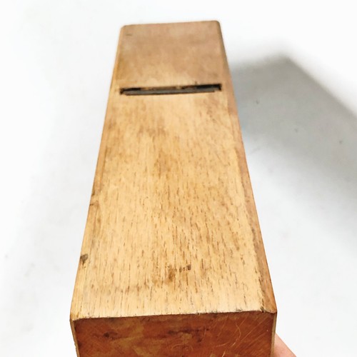 Japanese Hand Plane Hira Kanna Kakuri Smoothing Vtg Wood Tool 62 Steel Blade K14 - Picture 7 of 18