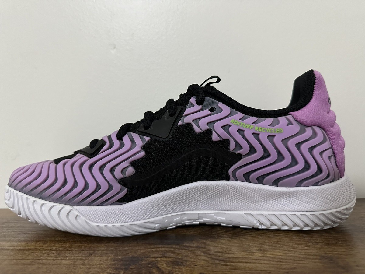 シューズ SSGP ADIDAS SOLEMATCH CONTROL BLACK SIGNAL GREEN PULSE LILAC