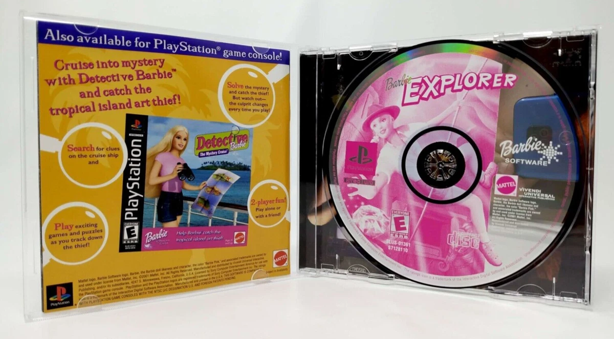 Play Station Barbie Explorer  Barbie, Playstation, Barbie games