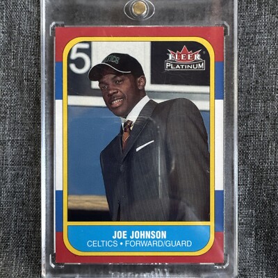 2001-02 Fleer Platinum Anniversary Edition /21 Joe Johnson RC  Very Rare  