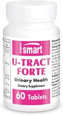 Supersmart U-Tract Forte with D-Mannose & Bromelain, Urinary Health, 60 Tablets