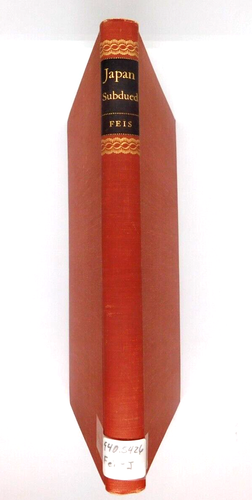 Book Japan Subdued Herbert Feis 1961 Princeton Unversity Press Atomic Bomb HB - Picture 2 of 3