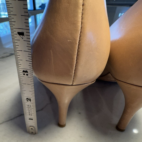 Cole Haan Women's Nude Faux Leather Size 10B Pump Heels - Picture 8 of 10
