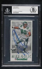 BAS 1992 GameDay Mike Golic #328 BGS Authentic Auto 3c7