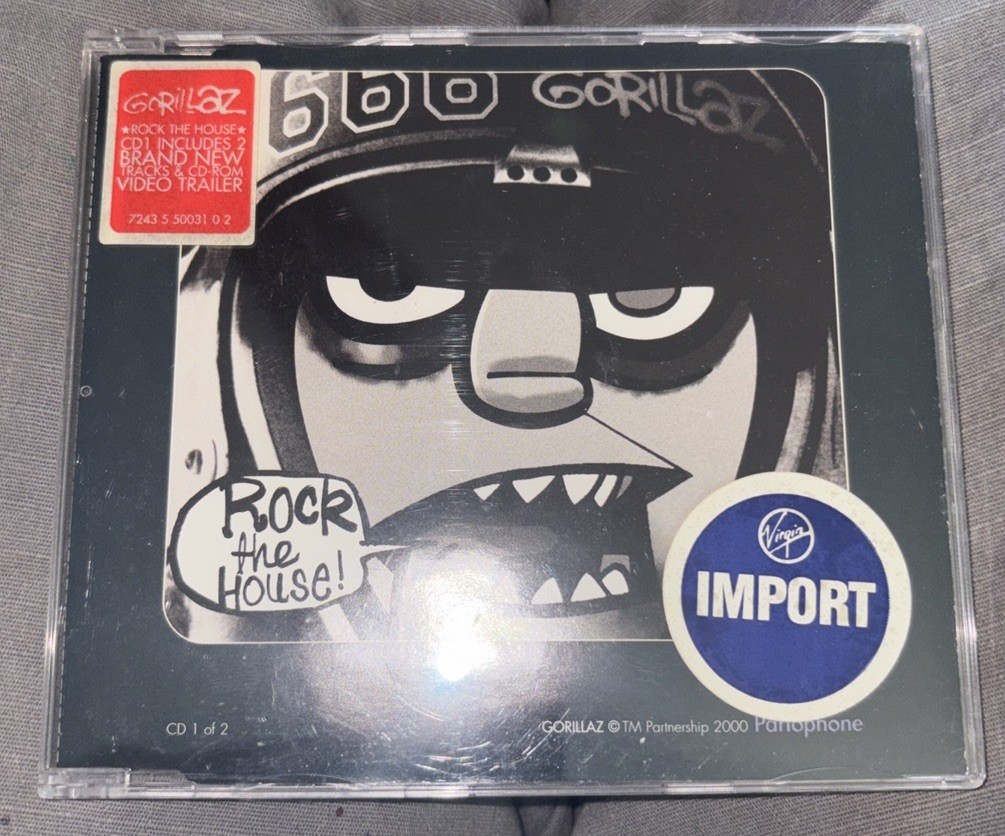 Rock The House 3-Song EP - CD 1 Of 2 - Single Import Emi Enhanced CD