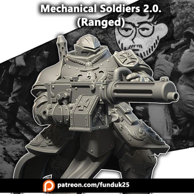 Trench Crusade Compatible (Prussian Proxy) Ranged HMI 2.0 by Dimomodels