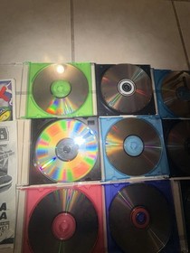 sega saturn game lot With Manuals. Not Tested But No Visible Damage To Discs