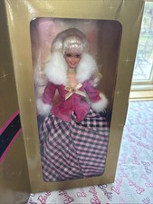 Barbie Winter Rhapsody Doll 1996 Avon Edition Blonde