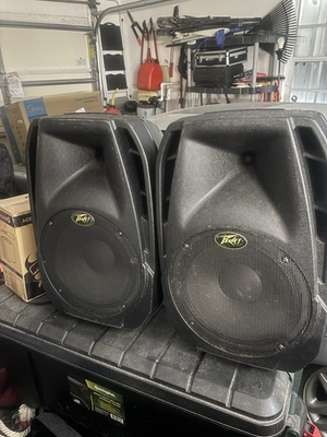 #ad One Pair 2 12” Peavey Pick Light Weight Professional Speakers 8 Ohm 300 Watts $119.00