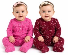 Carter's Baby Girls' 2-Pack Sleep  Play Set  6 Months