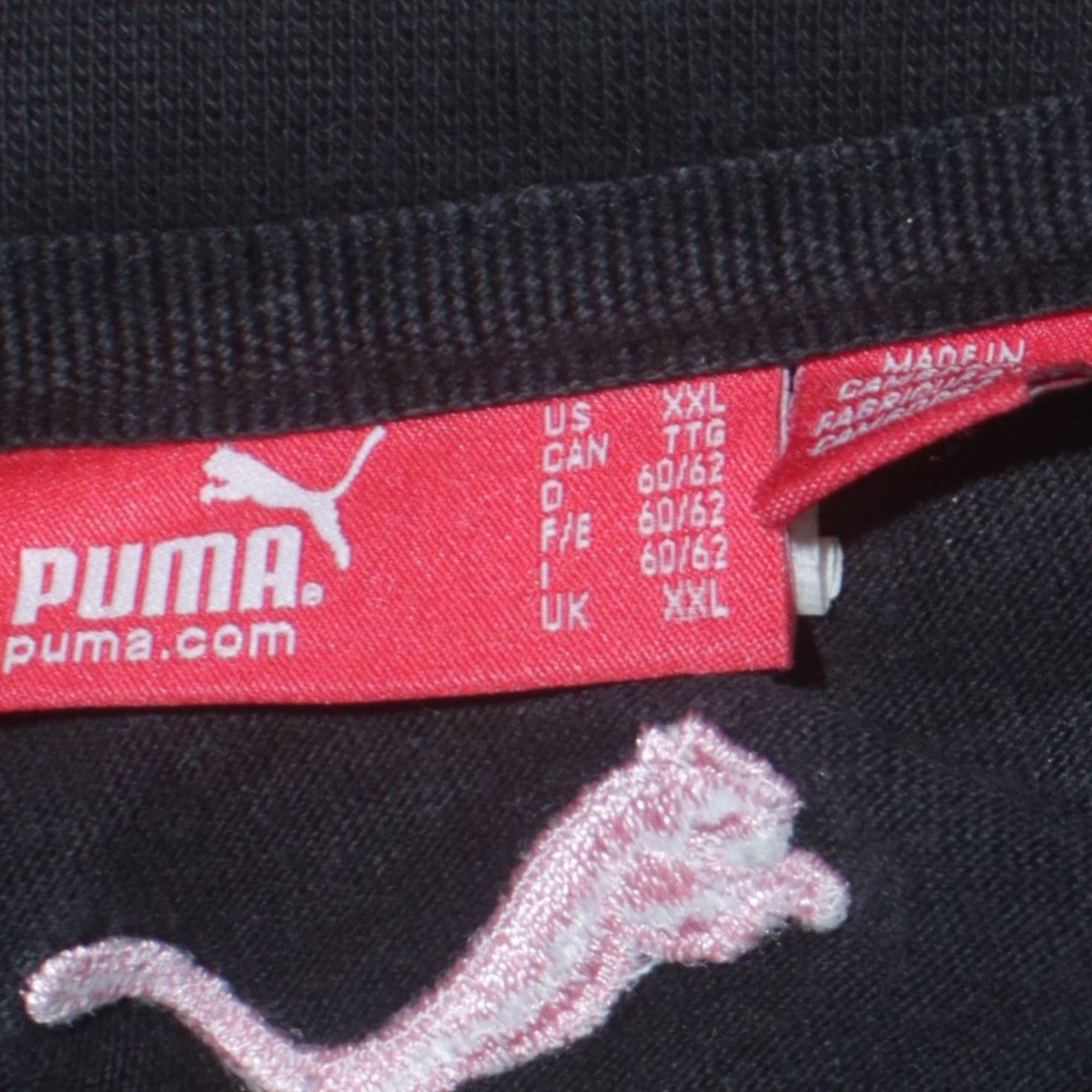 Puma Black Sweatshirt Womens 2Xl image 7
