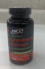 herbal code labs  CRANBERRY EXTRACT PILLS cranberry extract with dandelion & uva