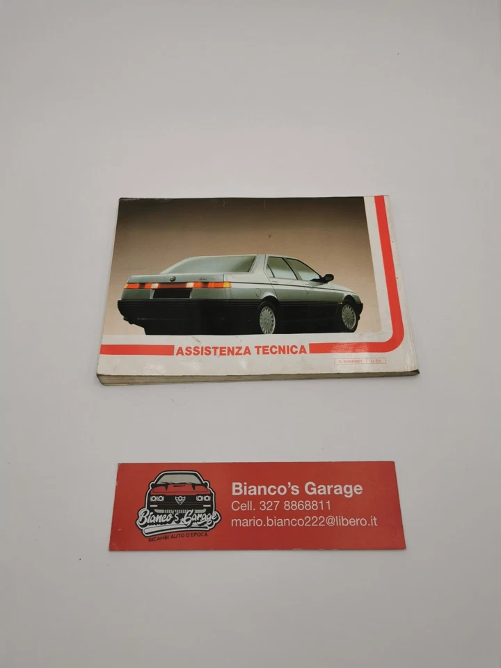 Libretto Uso E Manutenzione Alfa Romeo 164 TD - Immagine 2 di 4
