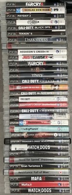 32x PS3 Spiele Konvolut 2   CoD, Far Cry 4, Mafia, Diablo, Assassin s Creed