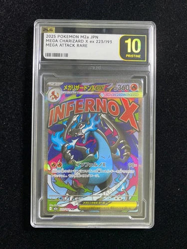 Pokemon Card Mega Charizard Ex MA Jpn Mega Dream 223/193 NM PLG 10 YX89