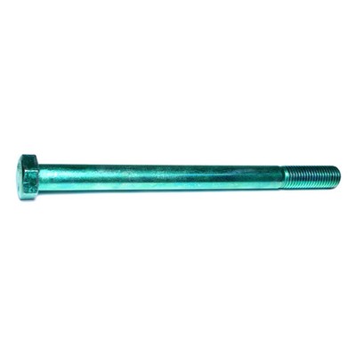 3/4''-10 x 10'' Green Rinsed Zinc Grade 5 Hex Cap Screws (8 pcs.)