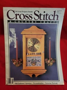 "Cross Stitch & Country Crafts" Magazine Jan./Feb. 1988