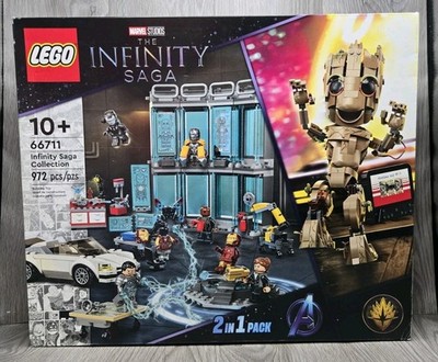 Lego Marvel Infinity Saga, 66711 (2 in 1 Pack), Lego 76216 & 76217, NEW Sealed