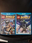 Lego Batman 2 DC Super Heroes & Lego Batman 3 Beyond Gotham (Wii U) Bundle