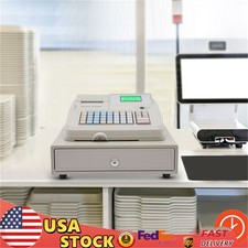 48 Keys Electronic Cash Register Thermal Cash Register RS232 w/ LED Display