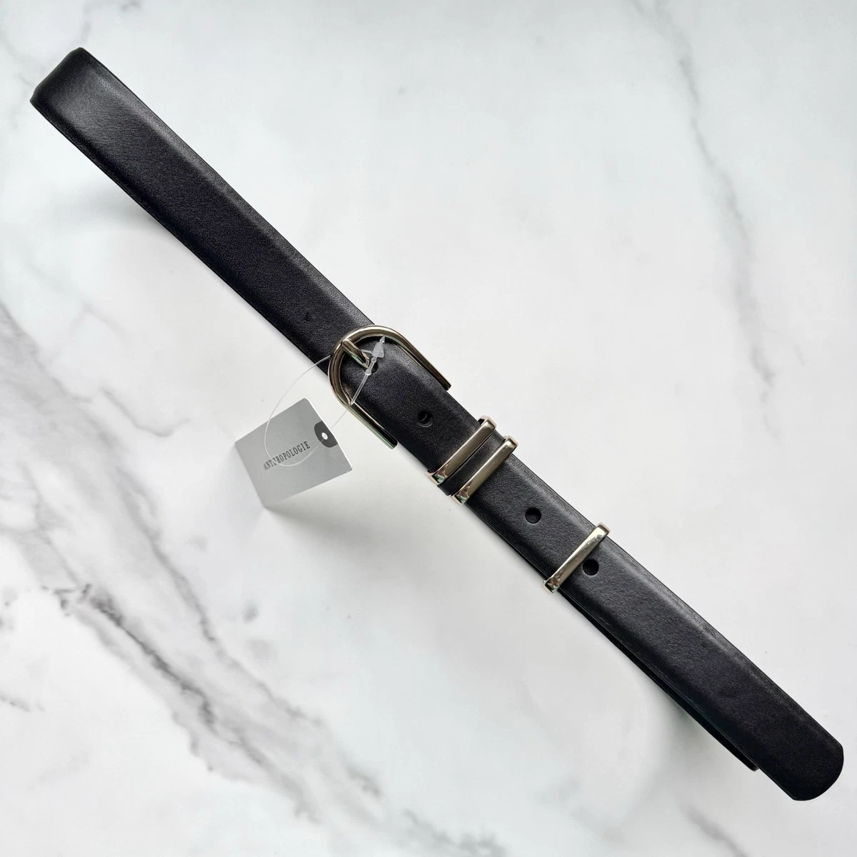 Anthropologie Size M Black Belts for Women for sale | eBay display picture 3