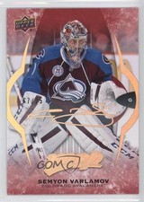 2016-17 Upper Deck MVP Super Script 17/25 Semyon Varlamov #195 1hh