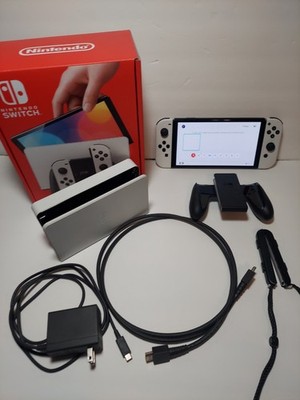 Nintendo Switch  - OLED Model HEG-001 White - 64gb 