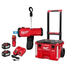 Milwaukee M18 Compact 1 Ton Chain Hoist Kit With One-Key