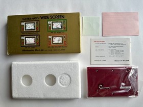 Nintendo Game & Watch-Wide Screen-OCTOPUS-Complete-CIB-Mint-US Seller