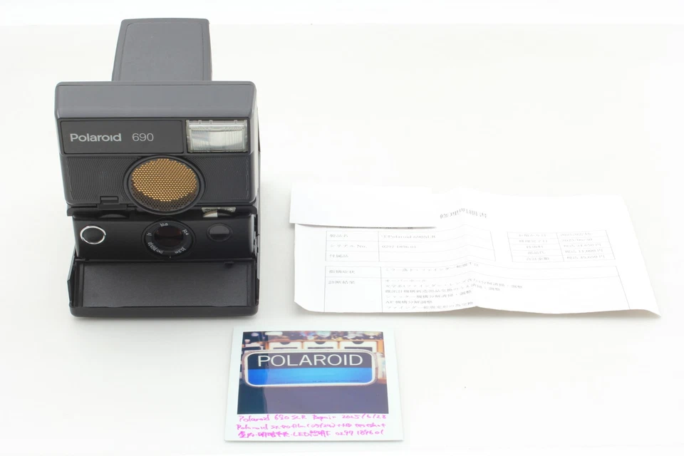 CLA'd Film Tested [ Top MINT ] Polaroid 690 SLR Instant Film Camera From JAPAN - Image 3 of 4