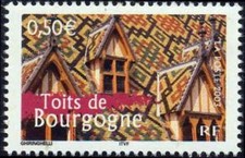 France 3597 ** Toits Bourgogne  en 2003