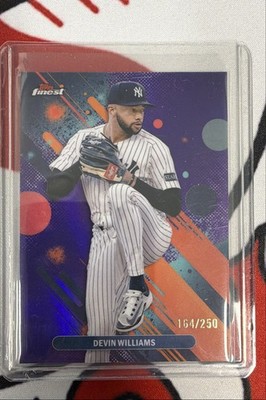 2025 Topps Finest - Common Devin Williams #71 Purple Refractor /250